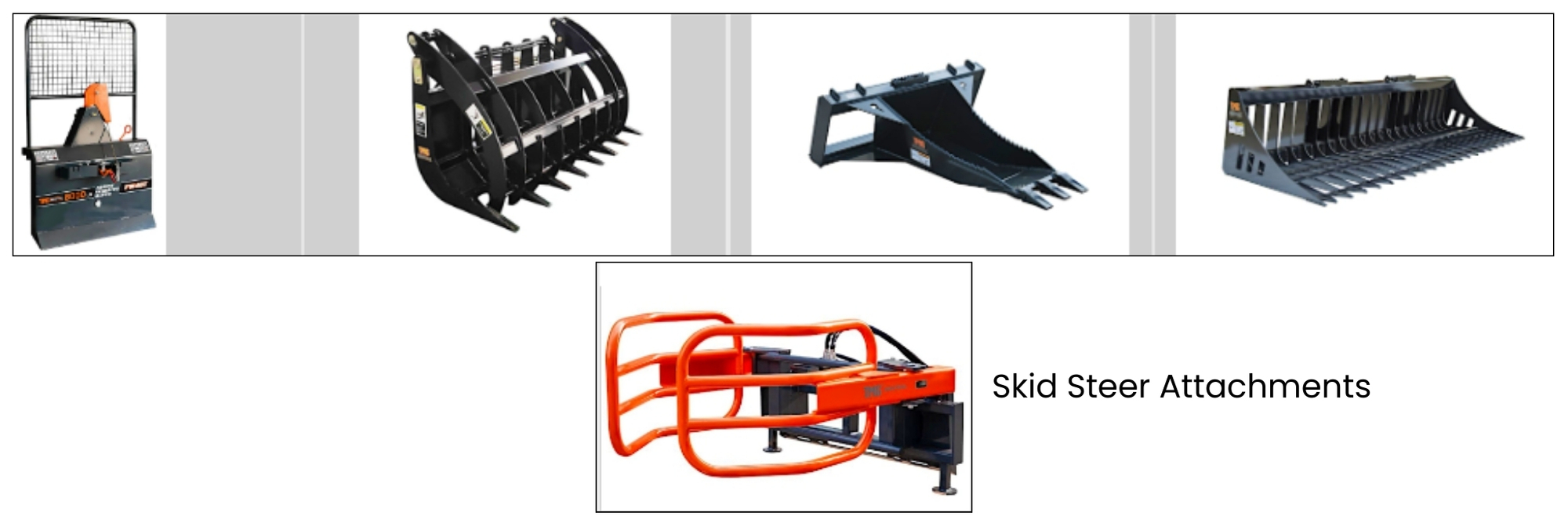 Skid Stee Arrachments